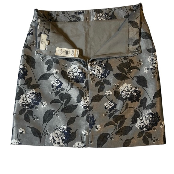 LOFT‎ Outlet Brocade Mini Skirt. NWT. - Picture 3 of 6